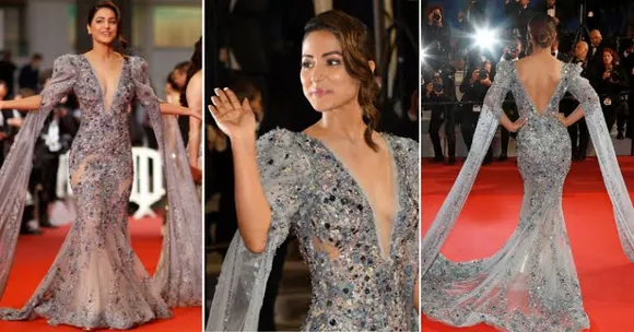 Cannes 2022 Red Carpet, Hina Khan to wear this outfit? Viral Sketch leaked<br />
