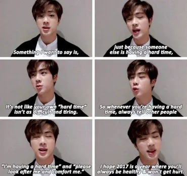 Happy Birthday Jin: Here Are Five Times When Jin Won Our Hearts With His Relevant Words And Messages<br />

