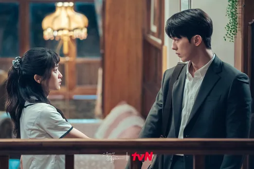 K-Drama “Twenty Five, Twenty One” Shares a sneak peek of Nam Joo Hyuk and Kim Tae Ri’s heart-fluttering chemistry which gets interrupted because of this unexpected person in an upcoming episode.