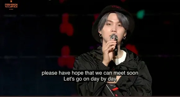 BTS promises ARMYs to meet them soon, asks them to not lose hope in the recently held 'Permission To Dance' online concert.<br />
