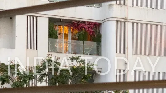 First visuals! Alia Bhatt's Vastu home decked with flowers, lights ahead of  wedding with Ranbir Kapoor - Movies News