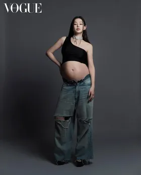 Honey Lee Flaunts Her Baby Bump In Beautiful Pregnancy Photoshoot
