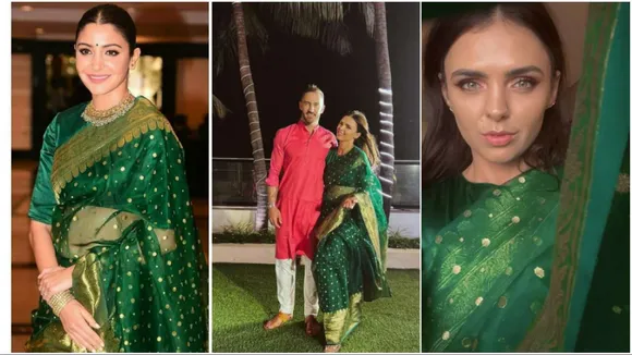 Did Faf du Plessis’s wife Imari wear Anushka Sharma’s saree for Glenn Maxwell’s reception? Full story here