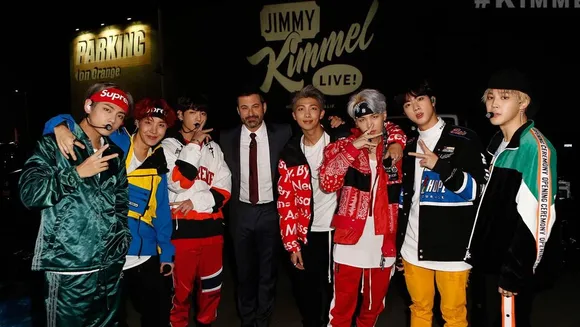 Talk Show Host Jimmy Kimmel Is Under Fire For Comparing BTS to Covid-19<br />
