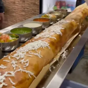 This Food Challenge Will Make Your Head Spin With 10-foot-long Dosa