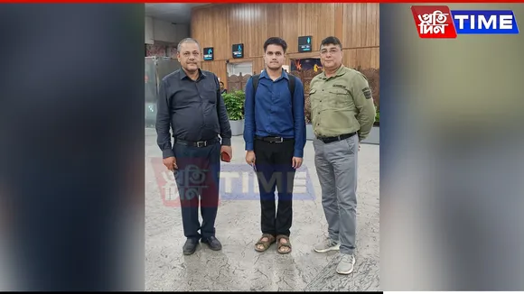 Rescued Assam Youth from Malaysia