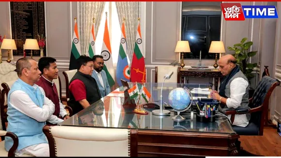 BTC Chief Meets Rajnath Singh, Proposes Special Army Regiment for BTR