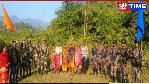 BSF Foils Infiltration, Apprehends 7 Bangladeshis in Meghalaya