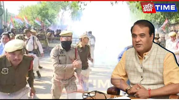 Himanta Declares Police Probe Over Congress Protest at Raj Bhavan