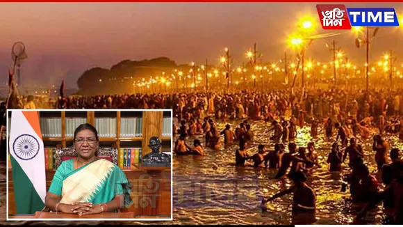 Maha Kumbh: President Droupadi Murmu to Take Holy Dip at Sangam Tomorrow