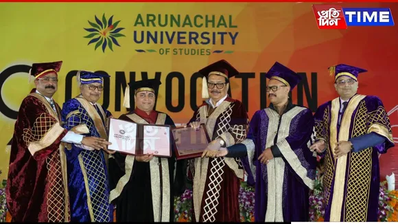 Arunachal University of Studies Bestows Sunil Deodhar with Honorary D.Litt
