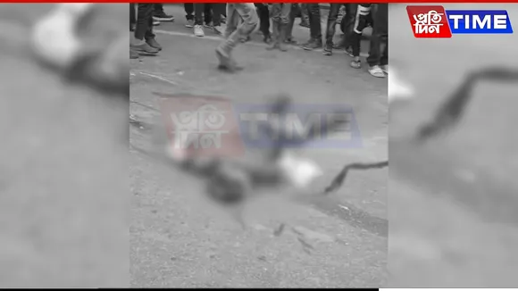 One Dead on Spot in Road Accident Near Guwahati's ISBT