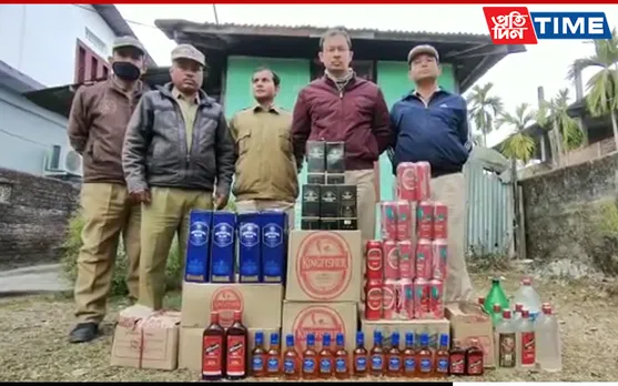 Excise Dept Detain 1, Seize Wine Consignment Brought From Arunachal