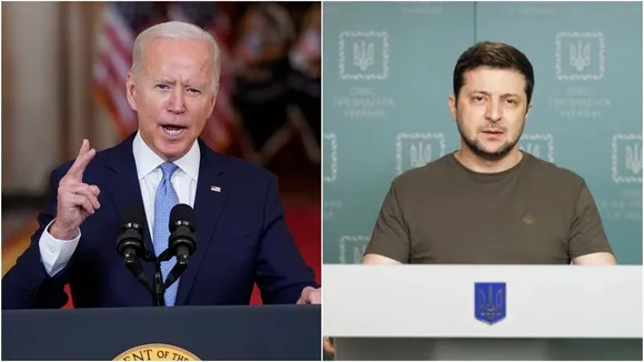 Ukraine Crisis: Zelensky discusses key issues with Biden