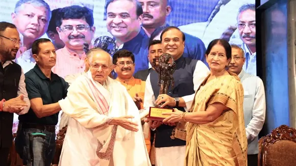 Noted Assamese Poet Nilmani Phookan Receives Jnanpith Award