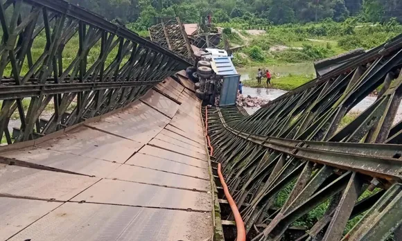 Arunachal: Bailey Bridge at Mebo Collapses