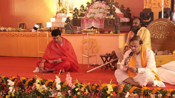 “Felt Blessed”: Assam CM Takes Part In Hanuman Jayanti Celebrations