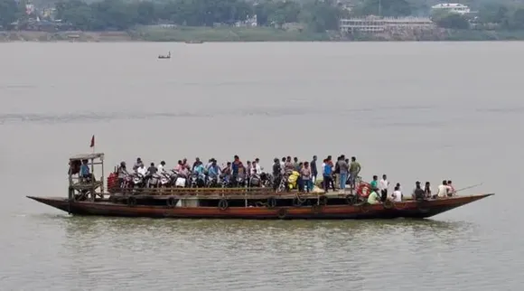 Assam: Ferry With 26 Passengers Onboard Stranded In Brahmaputra River