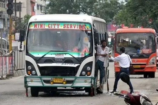 Guwahati: Conductor Hits Passenger Inside Bus, Flees From Scene
