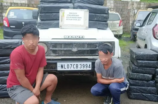 Two Held With 374 Kg Ganja In Nagaland's Kohima