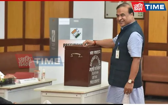 Assam: 123 MLAs Including CM Sarma Cast Votes for Presidential Elections