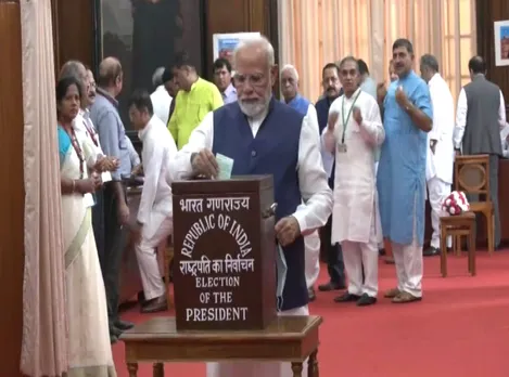 Voting to Elect Next President of India Underway