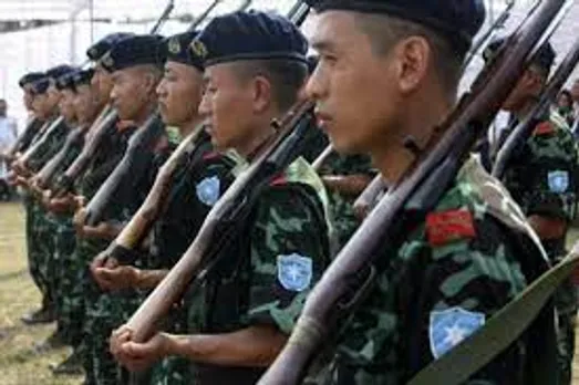 14 NSCN Rebels Lay Down Arms In Arunachal