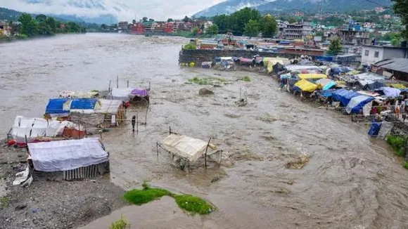 Himachal: 3 Killed, 13 Others Feared Dead in Flash Floods and Landslide