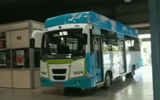 India's First Indigenous Hydrogen Cell Powered Bus Unveiled In Pune