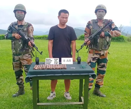 Assam Rifles Recover War Like Stores, Apprehend 1 In Mizoram
