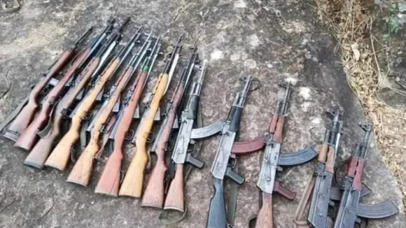 BSF Recover Weapons Wrapped In Packet At Ferozepur Near IB