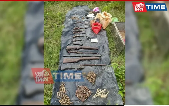 Huge Cache Of Warlike Stores Recovered In Assam's Sonitpur