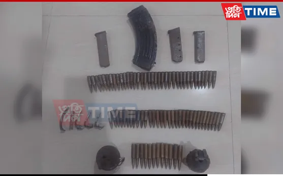 Assam: Diphu Police Recover Huge Cache Of Arms, Ammunition