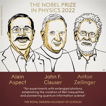 Nobel Prize In Physics To Alain Aspect, John F. Clauser, Anton Zeilinger