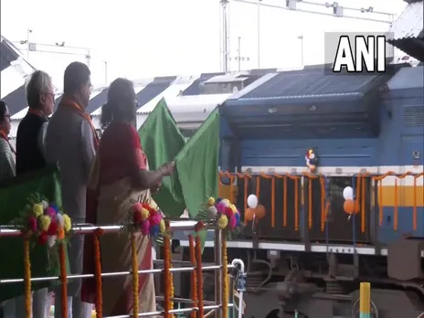 Prez Murmu Flags Off First Kolkata-Agartala Train
