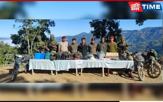 Mizoram: Huge Cache of War-Like Stores Recovered, 4 Myanmar Nationals Held