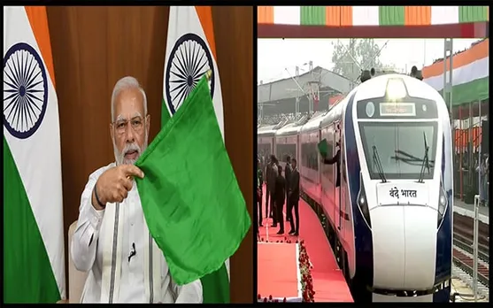 PM Modi Virtually Flags Off Vande Bharat Express Connecting Howrah to New Jalpaiguri 