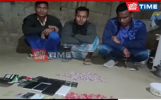 3 Cyber Criminals Held in Assam’s Moirabari, Objectionable Items Seized