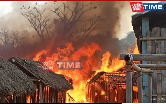 Assam: Market Fire Guts 190 Shops In West Karbi Anglong
