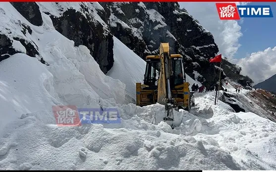 Unprecedented Snowfall In Sikkim: 175 Tourists Stranded, BRO Comes To Rescue