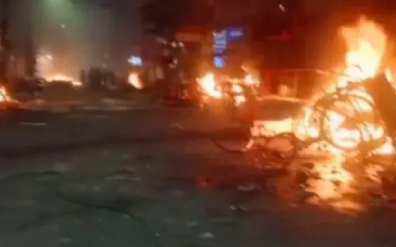 Stones Pelted, Vehicles Torched During Ram Navami Procession in West Bengal