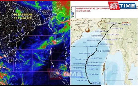 Cyclonic Storm “Mocha” Weakened Into Depression Over Myanmar