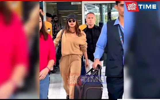 Priyanka Chopra Reaches Delhi for Parineeti’s Engagement Ceremony