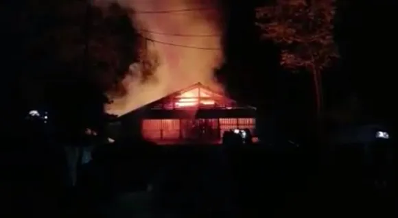 Massive Fire Guts Old Cinema Hall in Assam’s Tinsukia