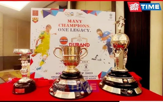 Durand Cup Trophies Unveiled For Three-Day Tour of Host City Guwahati