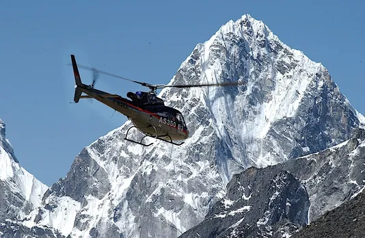 Chopper Carrying 6 People Goes Missing Near Mount Everest In Nepal