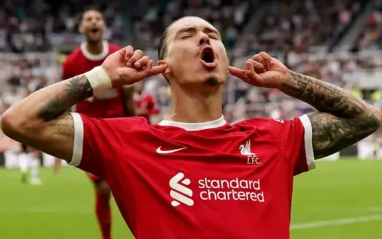 Late Darwin Double Helps 10-Man Liverpool Beat Newcastle 2-1 Away