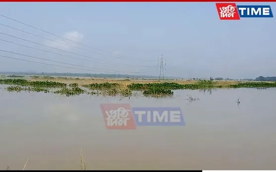 Houses Submerged in Assam’s Morigaon as Brahmaputra’s Water Level Rises