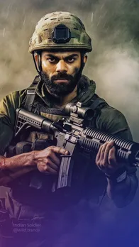 AI Generated Pictures of Virat Kohli across the Multiverse