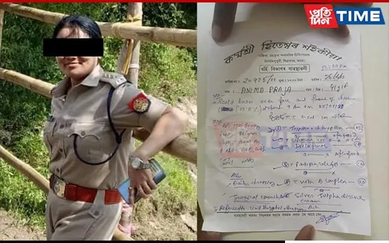 Assam Woman Police Officer Tortures Maid With Hot Water In Nazira